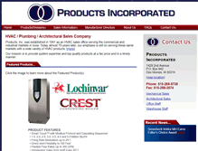 Tablet Screenshot of products-inc.com